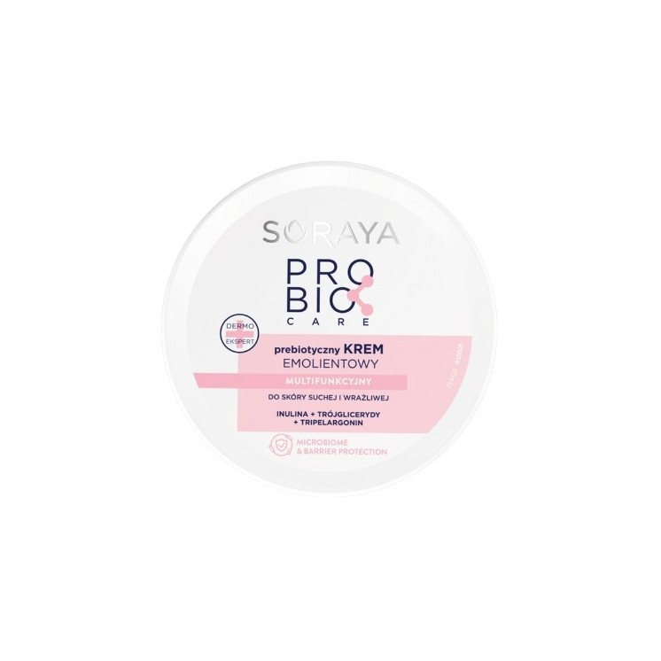 Soraya ProBio Care Prebiotyczny Emolientowy Krem do ciała multifunkcyjny do skóry suchej i wrażliwej 200 ml 