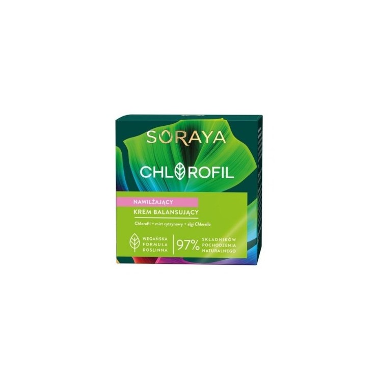 Soraya Chlorofil balansujący Krem do twarzy Nawilżający 50 ml