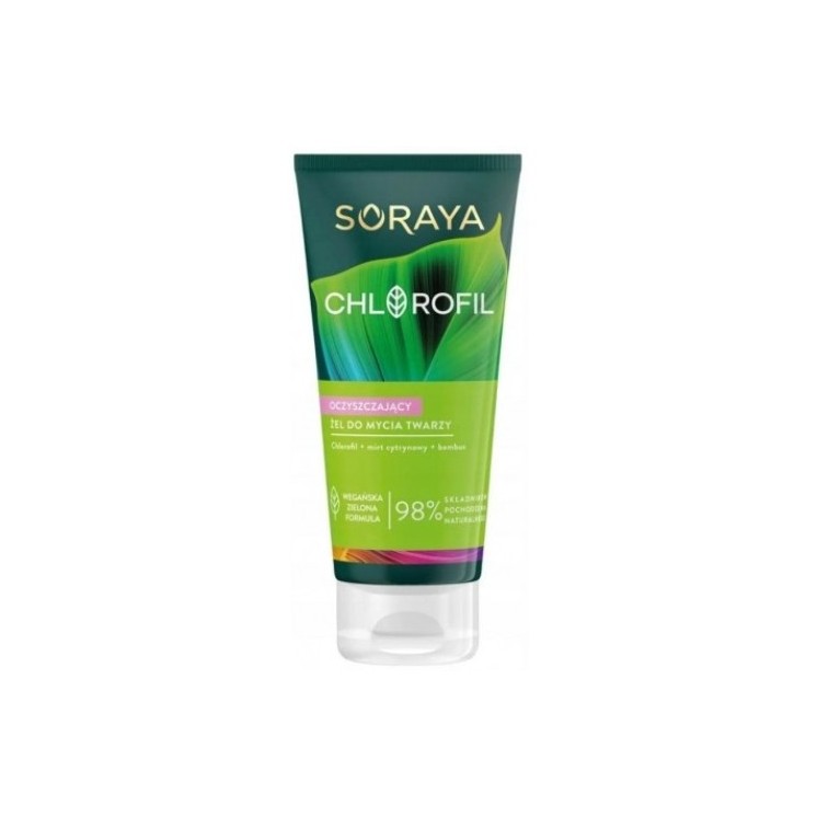 Soraya Chlorofil oczyszczający Żel do mycia twarzy 150 ml