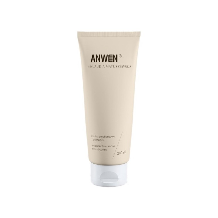Anwen x Klaudia Matuszewska emolientowa Maska do włosów z silikonami 200 ml