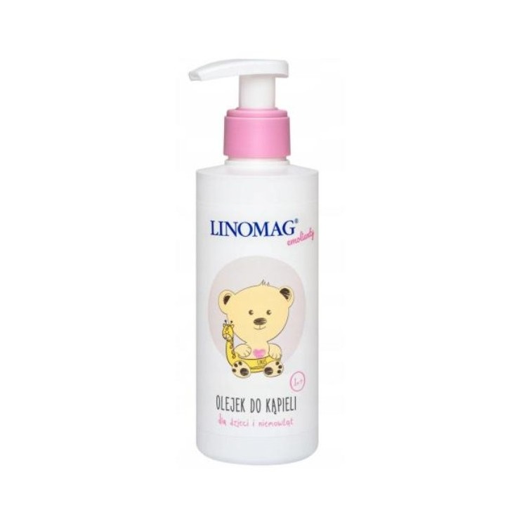 Linomag Olejek do kąpieli dla dzieci i niemowląt 400 ml