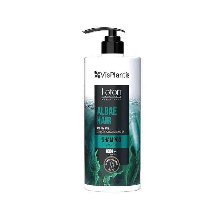 Vis Plantis Loton Shampoo für fettiges Haar mit Algen 1000 ml