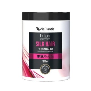 Vis Plantis Loton -Maske für trockenes und stumpfes Haar mit Seide 1000 ml