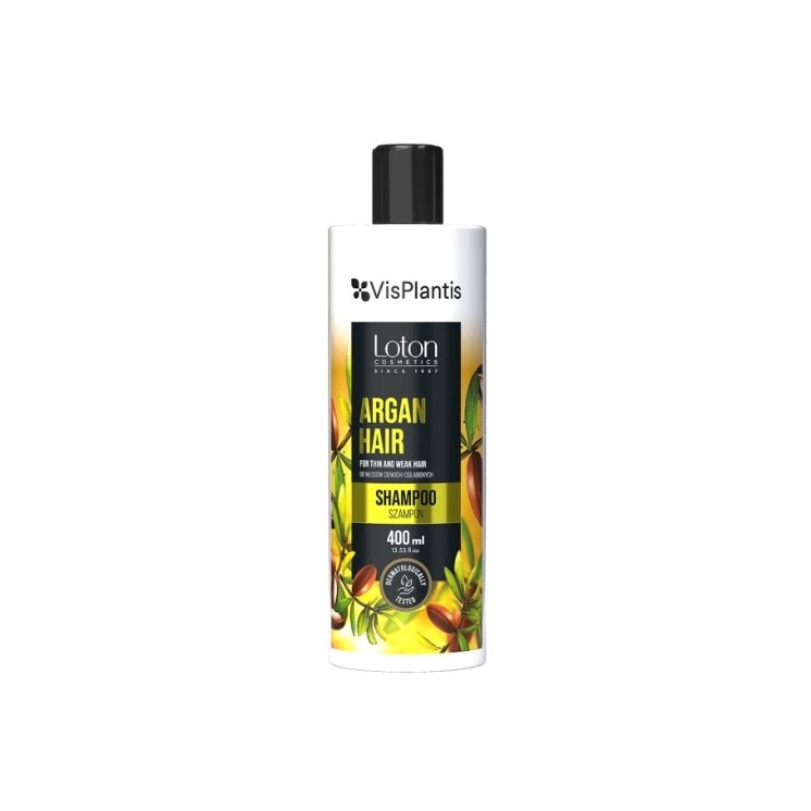 Vis Plantis Loton Shampoo for thin and weakened hair with argan oil 400 ml