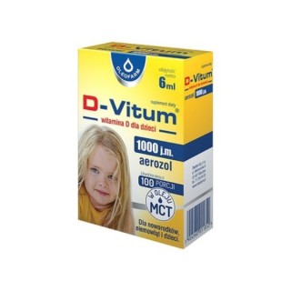 D-Vitum Вітамін Д 1000 МО аерозоль 6 мл