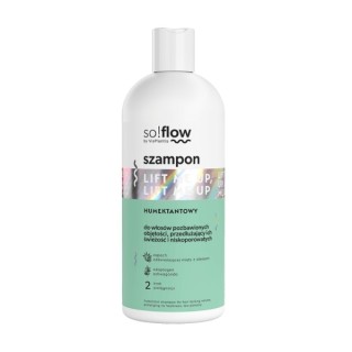So!flow Humectant Shampoo für Haare mit geringer Porosität ohne Volumen, das seine Frische verlängert, 300 ml