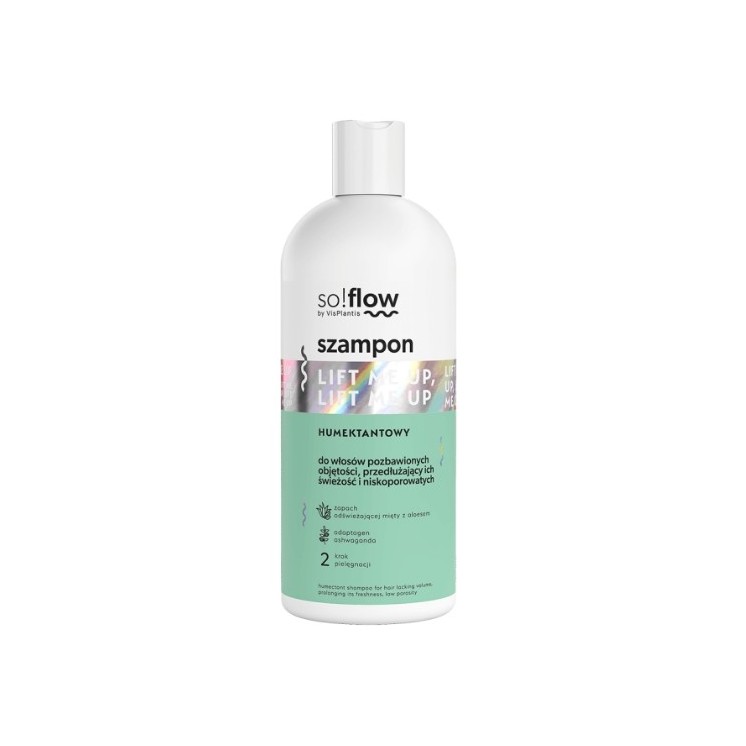 So!flow Humectant Shampoo для низькопористого волосся без об'єму, продовжуючи його свіжість 300 мл