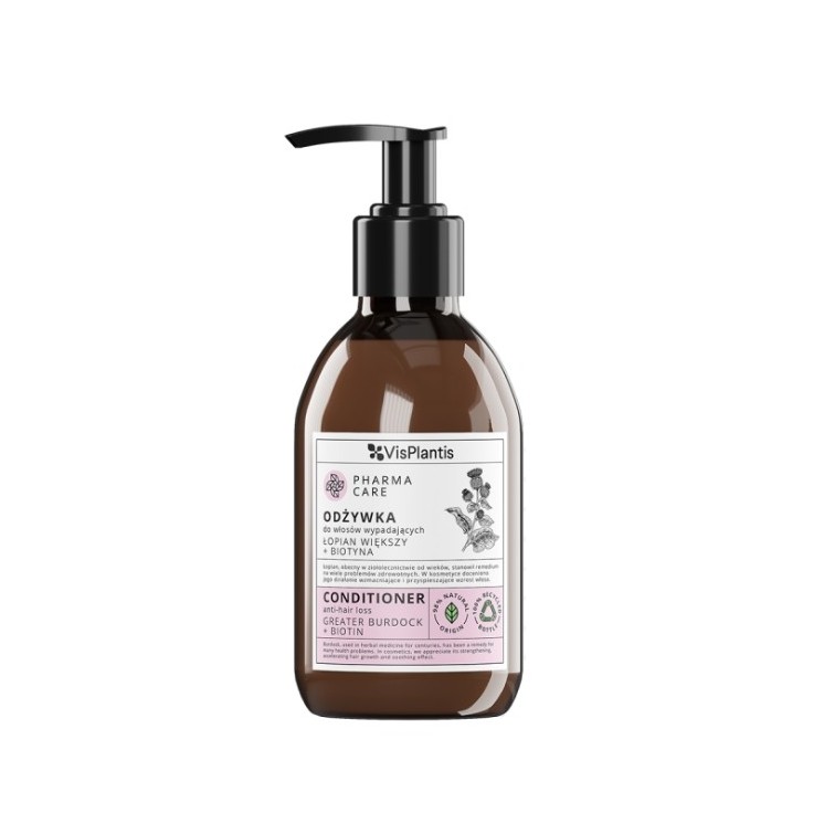 Vis Plantis Pharma Pflegespülung gegen Haarausfall, Große Klette + Biotyna , 300 ml