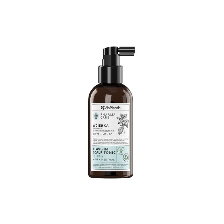 Vis Plantis Pharma Pflegelotion für fettiges Haar Minze + Menthol 150 ml