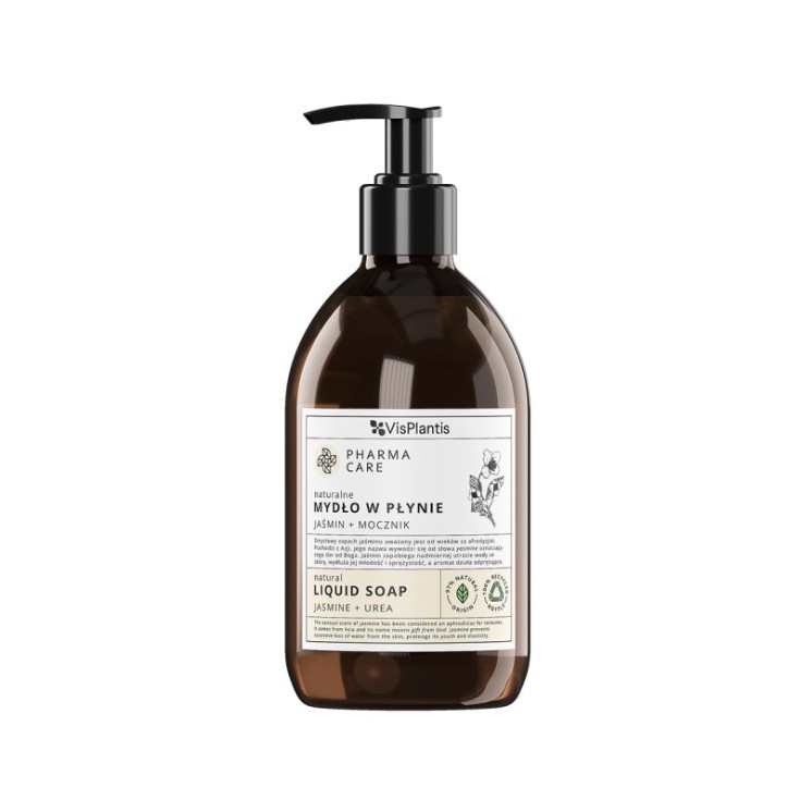 Vis Plantis Pharma Care Naturalne Mydło w płynie Jaśmin + Mocznik 500 ml