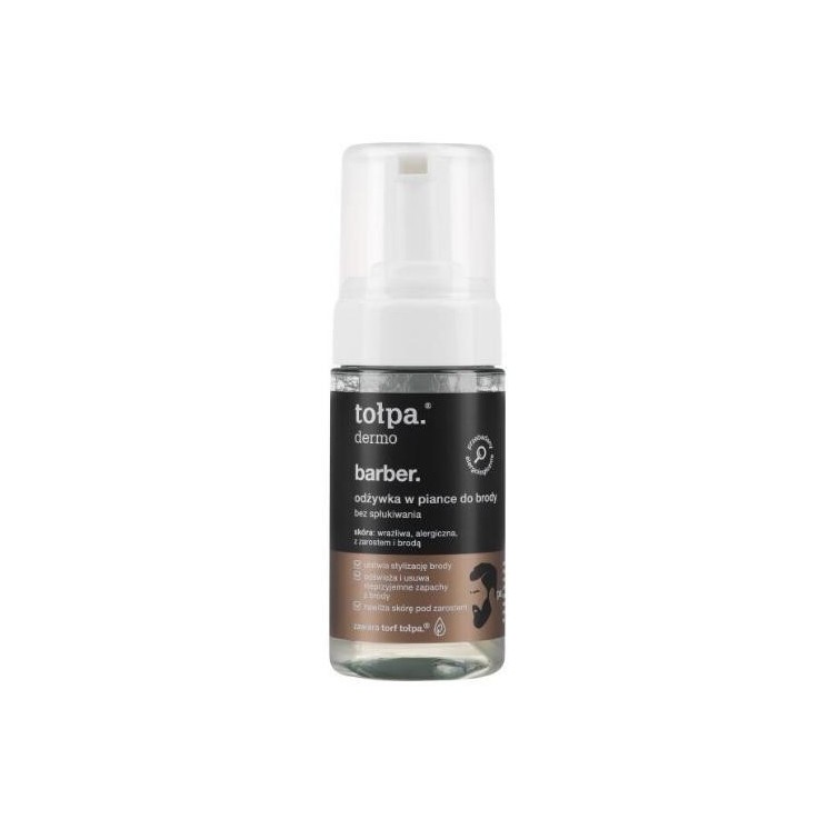 Tołpa Dermo Barber. Odżywka w piance do brody 100 ml