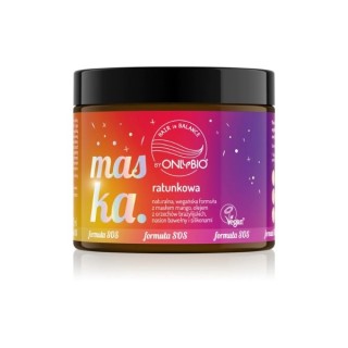 ONLYBIO Hair in Balance Maska ratunkowa do włosów o każdej porowatości 200 ml ONLYBIO Hair in Balance Maska ratunkowa do włosów o każdej porowatości 200 ml