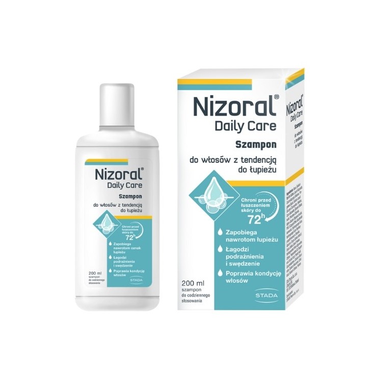 Nizoral Daily Care Szampon do włosów z tendencją do łupieżu 200 ml