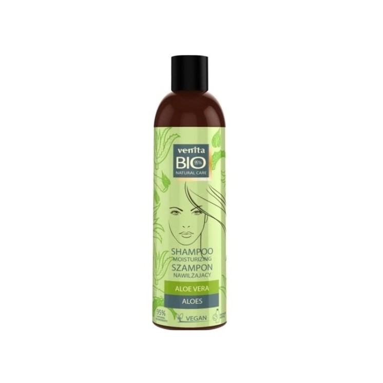 Venita nawilżający Szampon do włosów Aloes 300 ml