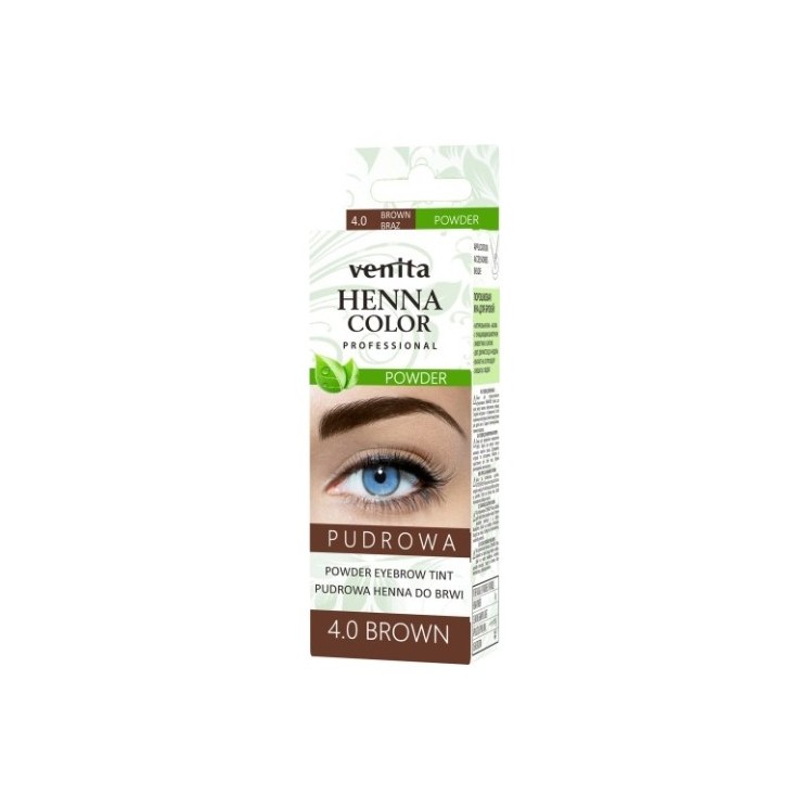 Venita Professional pudrowa Henna do brwi /4.0/ Brąz 4 g