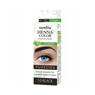 Venita Professional Puder Henna für Augenbrauen /1,0/ Schwarz 4 g