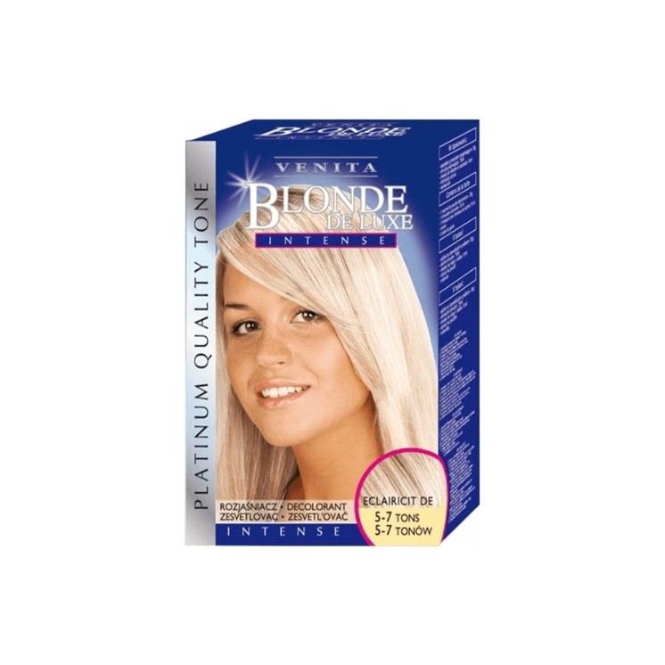 Освітлювач для волосся Venita Blonde De Lux Intense 5 тонів 130 мл