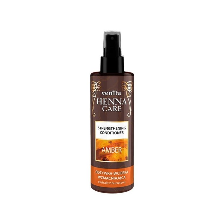 Venita Henna Care wzmacniająca Odżywka-wcierka do włosów Bursztyn 100 ml