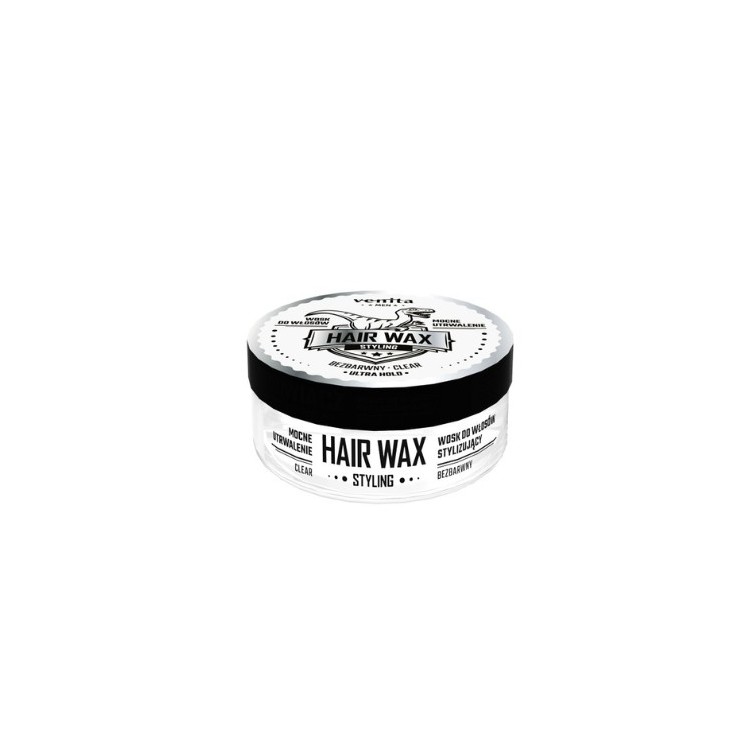 Venita Men farbloses Haarstylingwachs 75 g