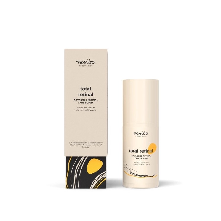 Resibo Total Retinal zaawansowane Serum do twarzy z 0,01% retinalem 30 ml