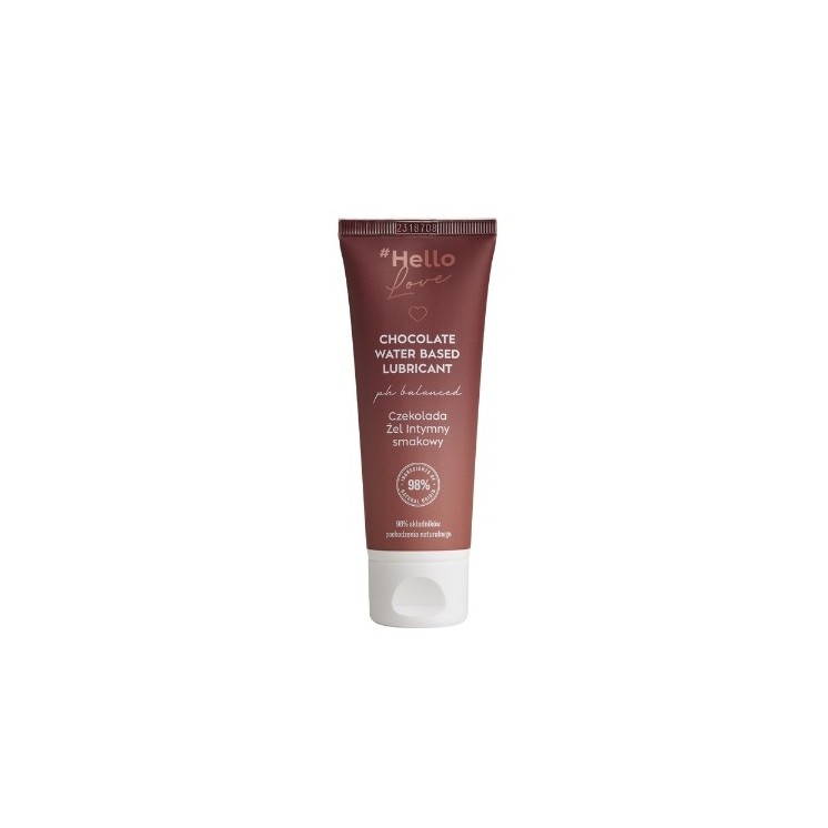 4Organic Hello LOVE Naturalny nawilżający Krem intymny Chocolate 75 ml