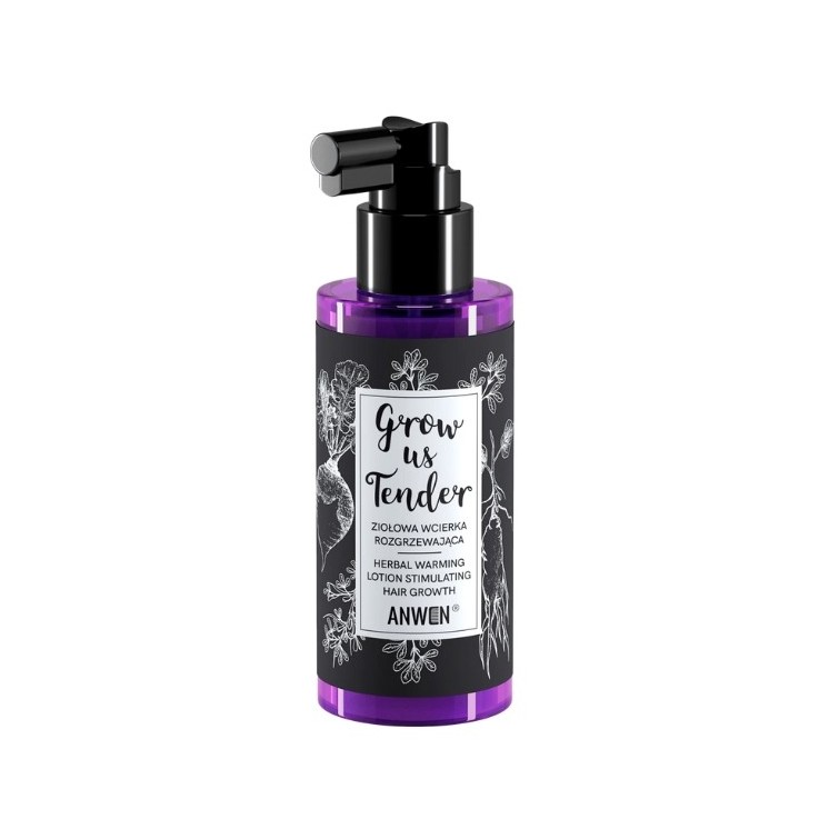Anwen Grow Me Tender ziołowa Wcierka rozgrzewająca 150 ml