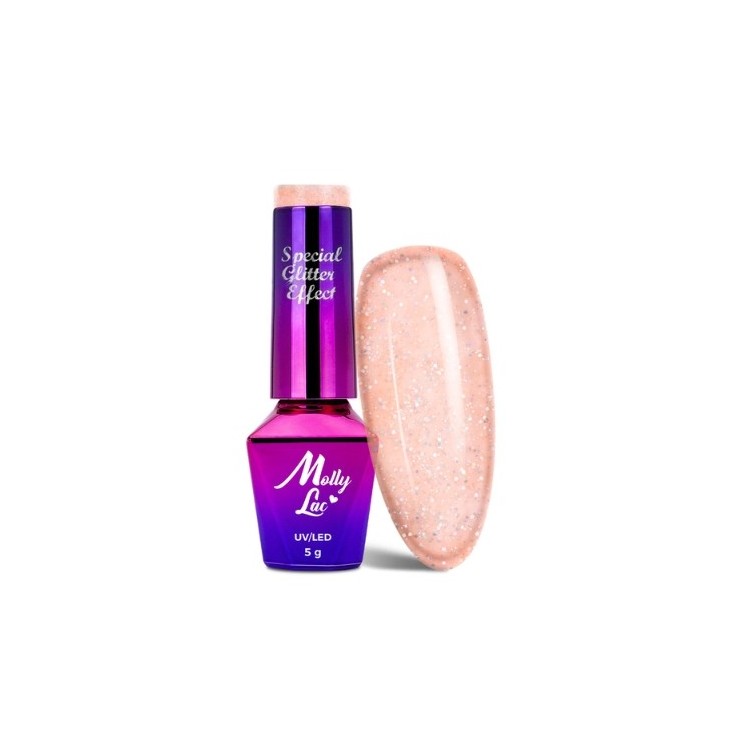MollyLac /281/ Starrily Hybrid Nail Polish Antique 5 ml