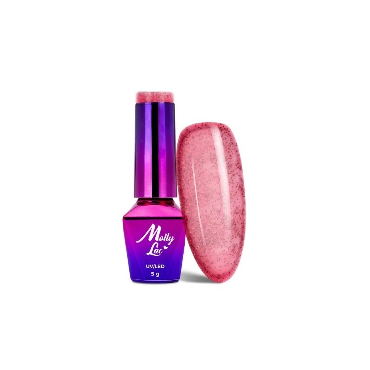 MollyLac /233/ Glowing Time Lakier Hybrydowy Fifth Avenue 5 ml