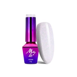 MollyLac /500/ Bling it on! Lakier Hybrydowy Sucree 5 ml MollyLac /500/ Bling it on! Lakier Hybrydowy Sucree 5 ml
