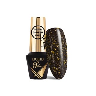MollyLac Liquid Gold 2in1 Nail Color і Top Liquid Gold 10 г