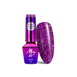 MollyLac /635/ Spotlight Exquisite Exquisite Nail Polish 5 ml MollyLac /635/ Spotlight Exquisite Exquisite Nail Polish 5 ml