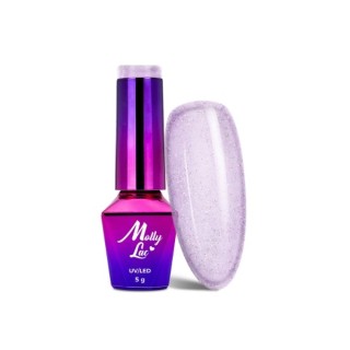 MollyLac /224/ Winter Crystalize Hybride Nagellak Birthday Girl 5 ml