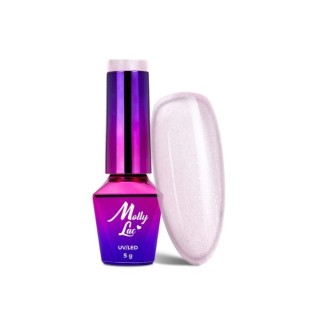 MollyLac /222/ Winter Crystalize Hybride Nagellak Petite Roses 5 ml