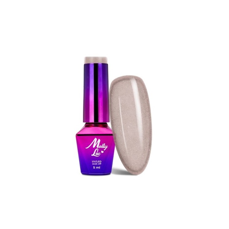 MollyLac /210/ Obsession Hybrid Nail Polish Modest 5 мл