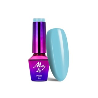 MollyLac /124/ Yoghurt Tempting Foam Hybride Vernis 5 ml