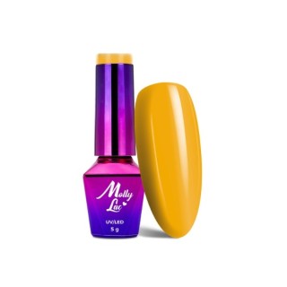 MollyLac /336/ Fancy Fashion Hybrid Nail Polish Sunrush 5 мл