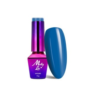 MollyLac /137/ Bubble Tea Hybrid Nail Polish Elixir 5 ml