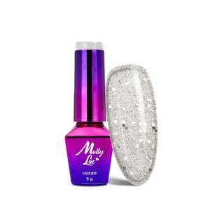 MollyLac /30/ Queens of Life Brilliant Hybrid Nail Polish 5 ml
