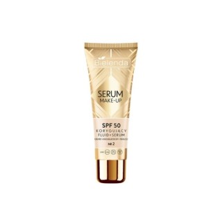 Bielenda Serum Corrective Make-up Fluid + Gesichtsserum SPF50 /2/ 30 g