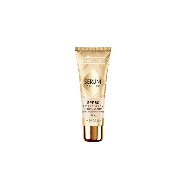 Bielenda Serum Make-up korygujący Fluid + serum do twarzy SPF50 /2/ 30 g