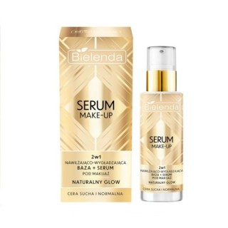 Bielenda Serum Make-up 2in1 feuchtigkeitsspendende und glättende Basis + Make-up-Serum Natural Glow 30 g Bielenda Serum Make-up 2in1 feuchtigkeitsspendende und glättende Basis + Make-up-Serum Natural Glow 30 g