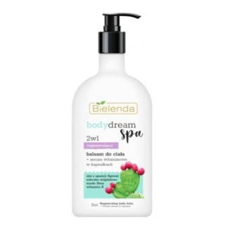 Bielenda Body Dream Spa 2in1 regenerating body balm + vitamin Serum in capsules Prickly pear 350 ml Bielenda Body Dream Spa 2in1 regenerating body balm + vitamin Serum in capsules Prickly pear 350 ml