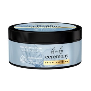 Soraya Body Ceremony nawilżający solny Scrub do ciała Niebieska glinka 200 g Soraya Body Ceremony nawilżający solny Scrub do ciała Niebieska glinka 200 g
