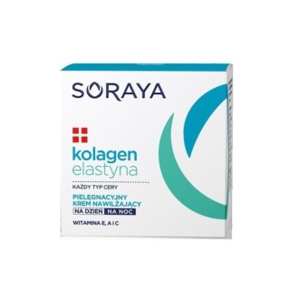 Soraya Collagen + Elastin care Зволожуючий крем для обличчя День/ніч 50 мл