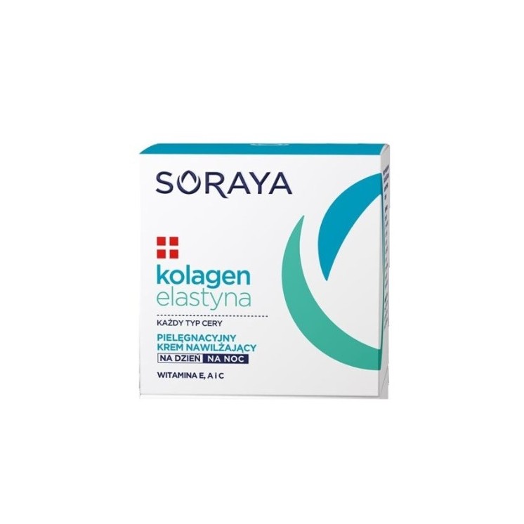 Soraya Kolagen + Elastyna pielęgnacyjny Krem do twarzy nawilżający Dzień/noc 50 ml