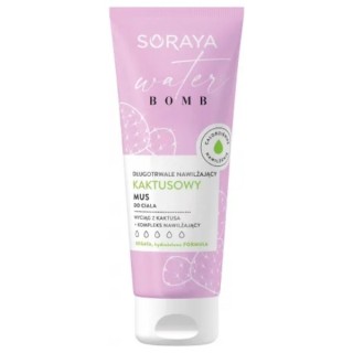 Soraya Water Bomb langanhaltende feuchtigkeitsspendende Kaktus-Körpermousse 200 ml