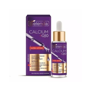 Bielenda CALCIUM + Q10 skoncentrowany aktywnie liftingujące Serum do twarzy przeciwzmarszczkowe dzień/noc 30 ml Bielenda CALCIUM + Q10 skoncentrowany aktywnie liftingujące Serum do twarzy przeciwzmarszczkowe dzień/noc 30 ml