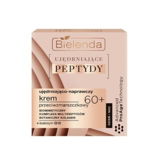 Крем для обличчя Bielenda Ujędrniające Peptydy Anti-Wrinkle Face Cream 60+ Firming and Repairing 50 мл