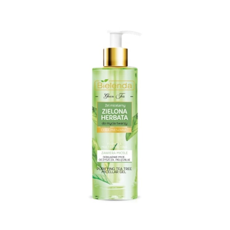 Bielenda Zielona Herbata oczyszczający Żel do mycia twarzy 200 ml