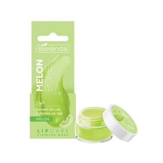 Bielenda Lip Care Sleeping Mask Melon Bomb 2in1 Бальзам для губ + нічна маска 10 г